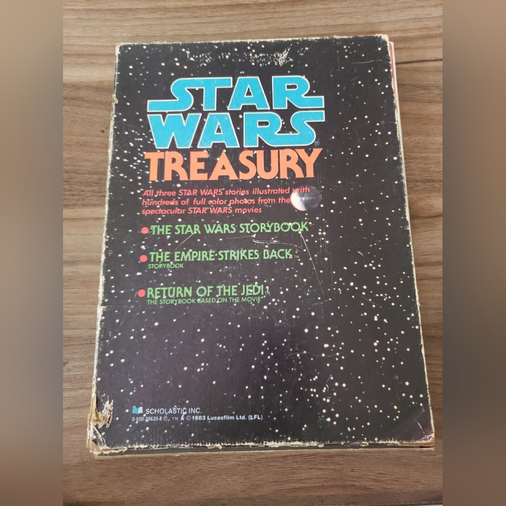 Star wars treasury collectible books 1,2,and 3